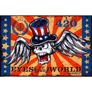 Eyes Of The World Tapestry by Sunshine Joy